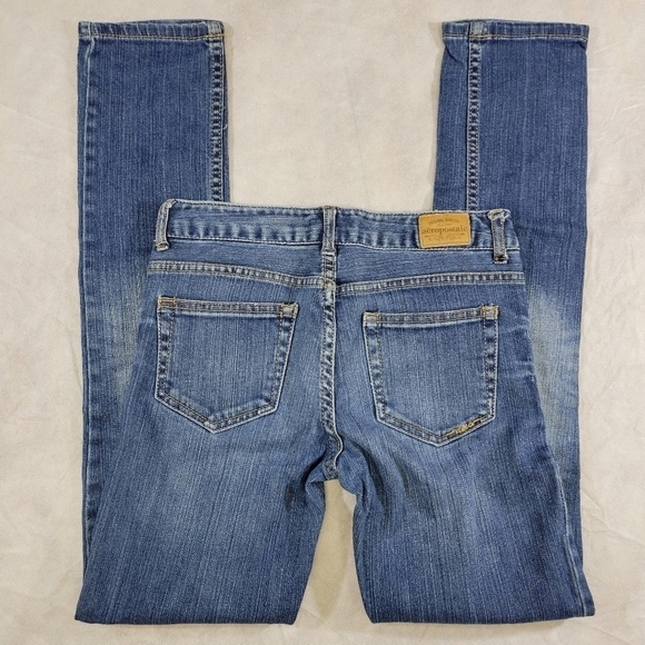 AEROPOSTALE Womens Ultra Skinny Blue Jeans Size 1/2 Regular - Picture 7 of 10